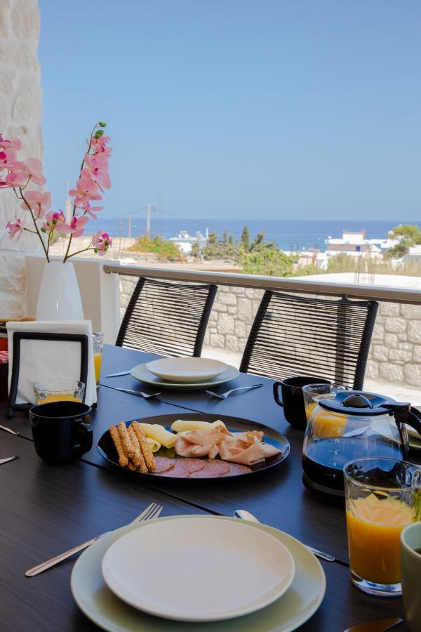 アルハンゲロス Ikia Seascape At Stegnaヴィラ エクステリア 写真
